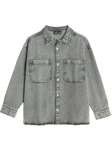 COOL CLUB Jeans-Hemd in Grau