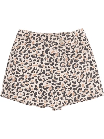 COOL CLUB Jeans-Shorts in Beige/ Schwarz