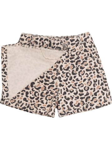 COOL CLUB Jeans-Shorts in Beige/ Schwarz