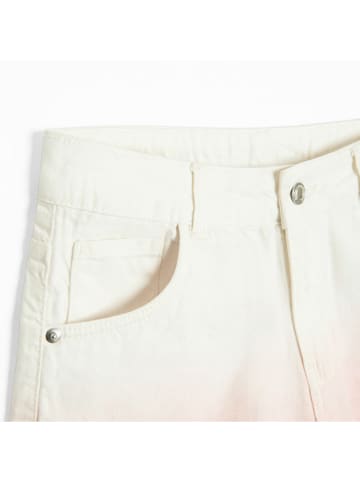 COOL CLUB Spijkershort wit/lichtroze