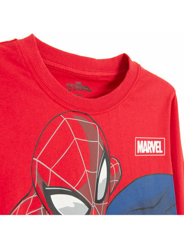 COOL CLUB 2-delige set: longsleeves crème/rood