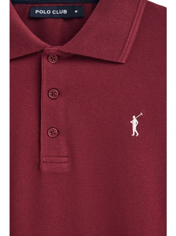 Polo Club Poloshirt bordeaux