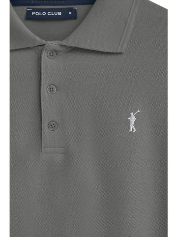 Polo Club Poloshirt in Anthrazit