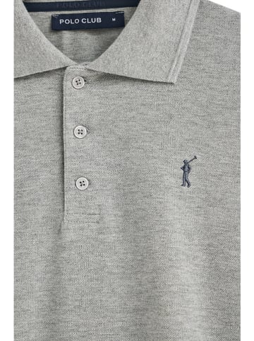Polo Club Poloshirt in Grau