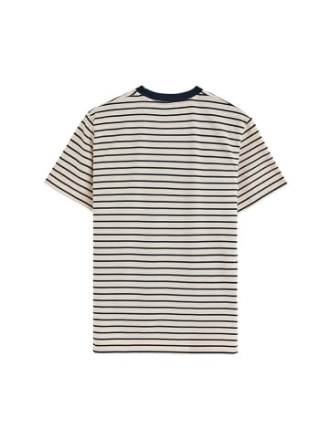 Polo Club Shirt crème/donkerblauw