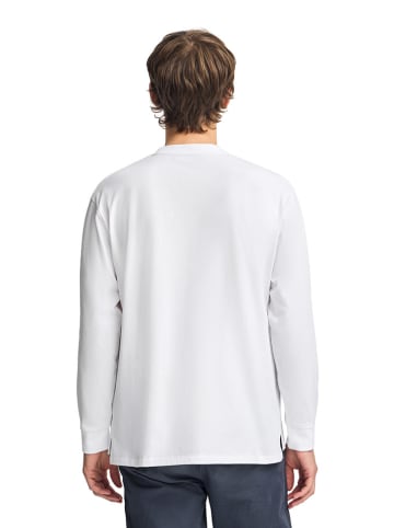 Polo Club Longsleeve in Weiß