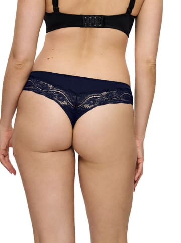 Triumph Stringi w kolorze granatowym