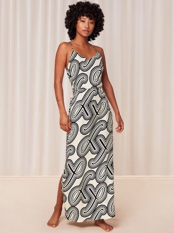 Triumph Kleid in Weiß/ Schwarz