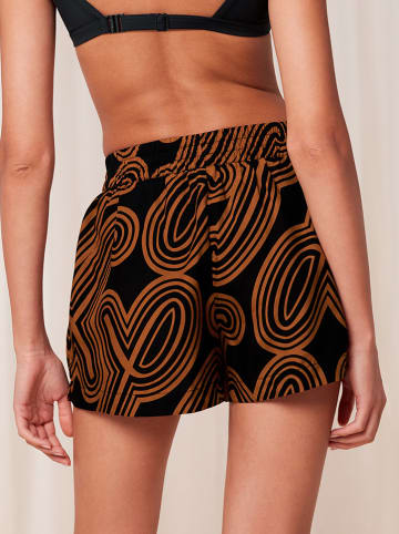 Triumph Short zwart/camel