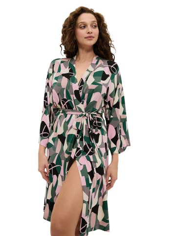 Triumph Kleid in Grün/ Rosa