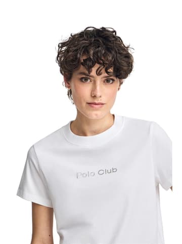 Polo Club Shirt in Weiß