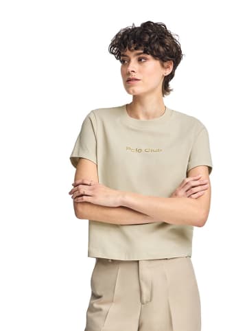 Polo Club Shirt in Beige