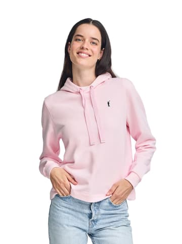 Polo Club Hoodie in Rosa