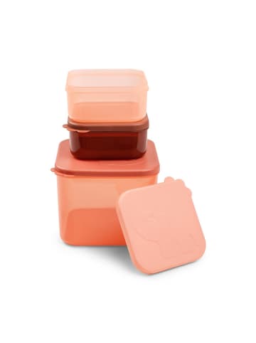 done by deer 3tlg. Lunchboxen-Set "Elphee Papaya" in Orange
