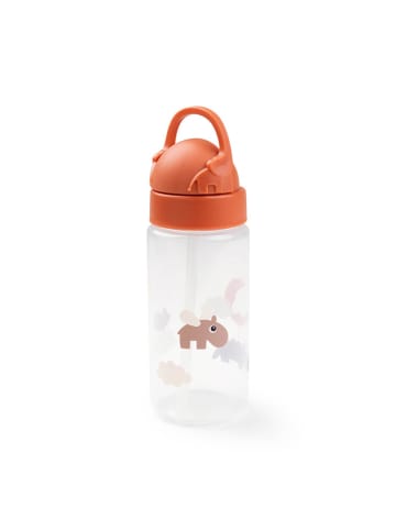 done by deer Bidon "Happy clouds" w kolorze pomarańczowym - 350 ml