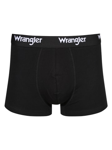 Wrangler 3er-Set: Boxershorts "Masson" in Schwarz