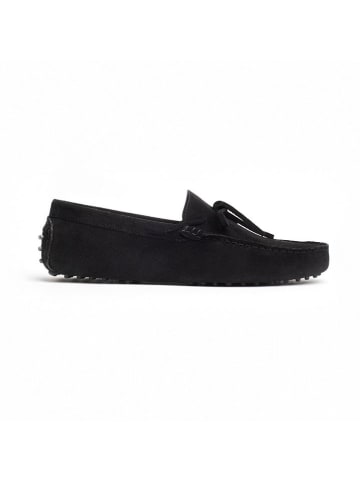 CHARLES & SMITH Leder-Mokassins "Johnny" in Schwarz
