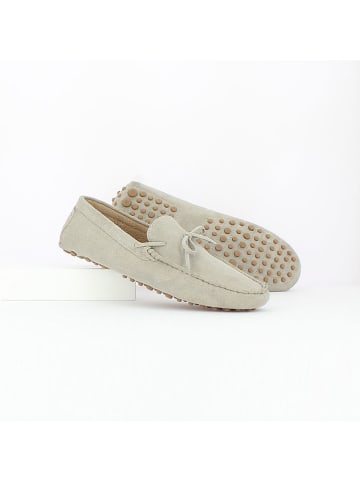 CHARLES & SMITH Leder-Mokassins "Johnny" in Creme