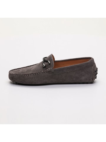 CHARLES & SMITH Leder-Mokassins "Tom" in Braun