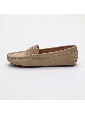CHARLES & SMITH Leder-Mokassins "Thandie"  in Beige