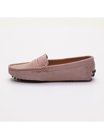 CHARLES & SMITH Leder-Mokassins "Thandie"  in Rosa
