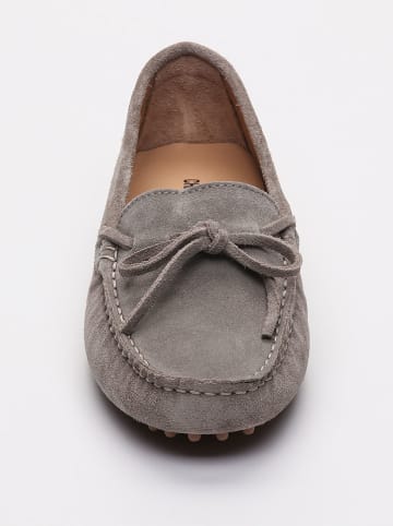 CHARLES & SMITH Leder-Mokassins "Newton" in Grau