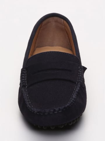 CHARLES & SMITH Leder-Mokassins "Thandie" in Schwarz