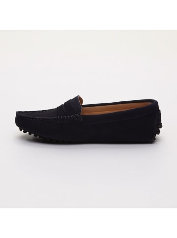 CHARLES & SMITH Leder-Mokassins "Thandie" in Schwarz