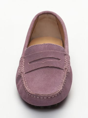 CHARLES & SMITH Leder-Mokassins "Thandie" in Rosa