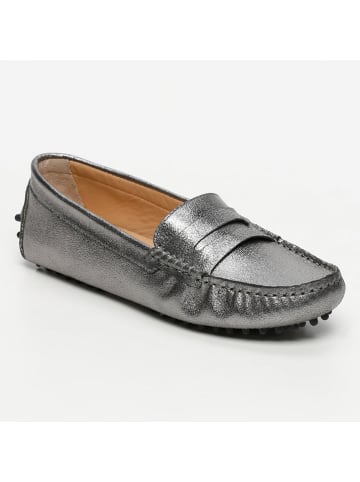 CHARLES & SMITH Mokassins "Thandie" in Silber