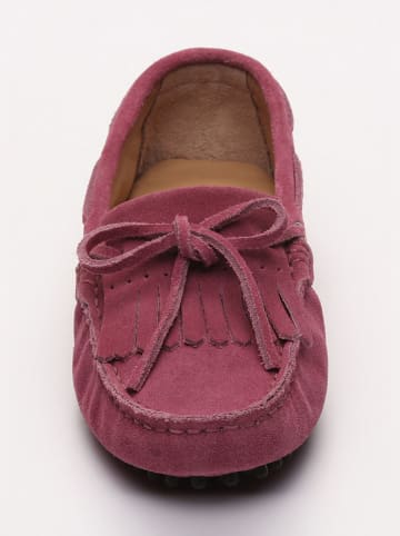 CHARLES & SMITH Leder-Mokassins "Emma" in Pink