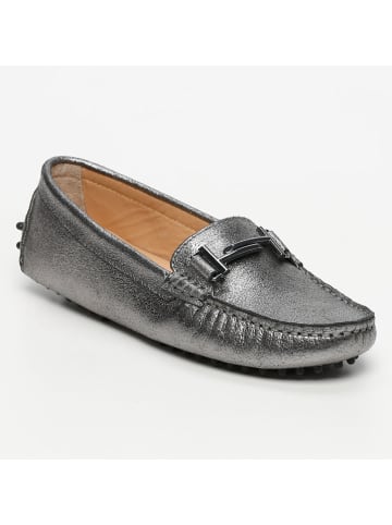 CHARLES & SMITH Mokassins "Bandy" in Silber