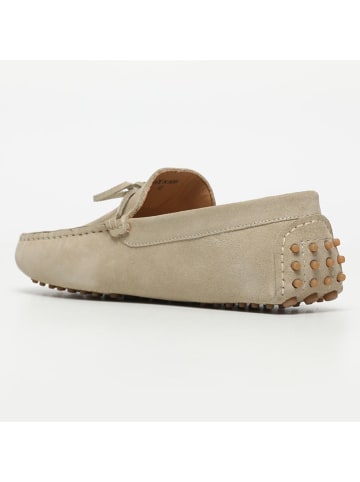 CHARLES & SMITH Leder-Mokassins "Andy" in Beige