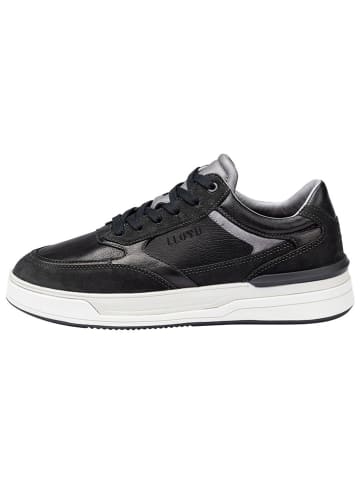 LLOYD Leder-Sneakers "Egilo" in Schwarz