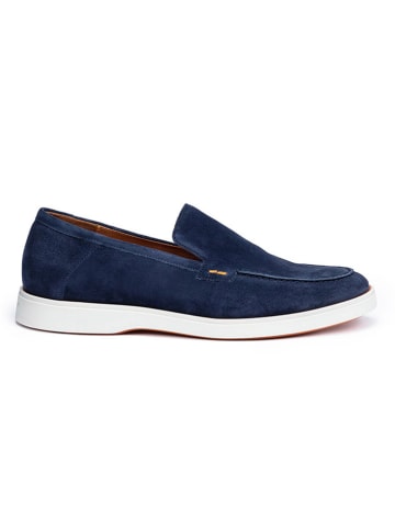 LLOYD Leder-Slipper "Hunter" in Dunkelblau