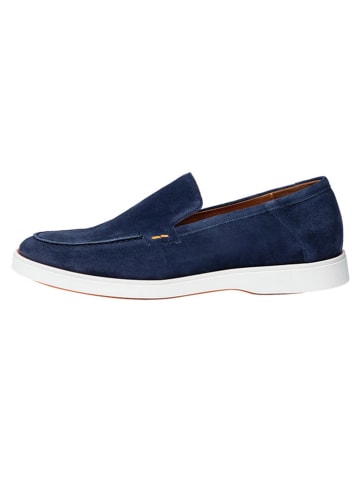 LLOYD Leder-Slipper "Hunter" in Dunkelblau