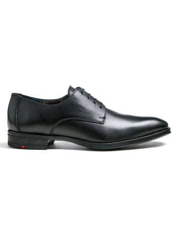 LLOYD Leder-Schnürschuhe "Gideon" in Schwarz