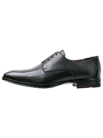 LLOYD Leder-Schnürschuhe "Gideon" in Schwarz