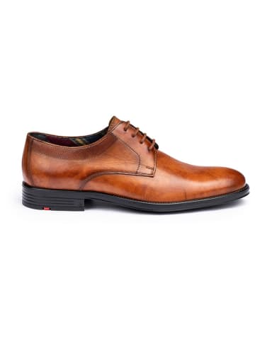 LLOYD Leder-Schnürschuhe "Davenport" in Hellbraun