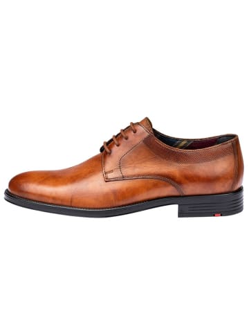 LLOYD Leder-Schnürschuhe "Davenport" in Hellbraun
