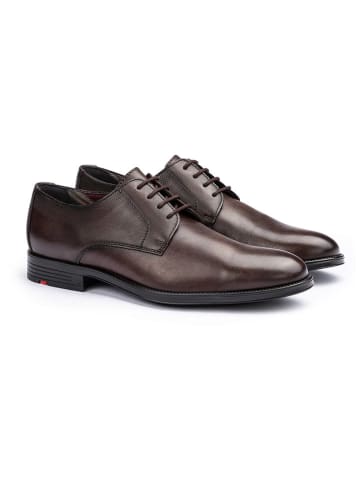LLOYD Leder-Schnürschuhe "Davenport" in Braun