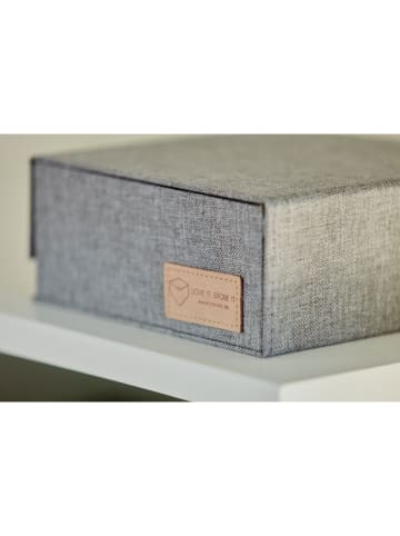 STORE IT Horlogebox ''Premium'' grijs - (B)16,5 x (H)7 x (D)16,5 cm
