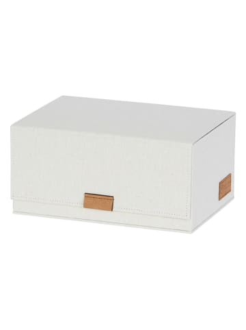 STORE IT Pudełko "Premium" w kolorze kremowym na zdjęcia - 31 x 8 x 25 cm