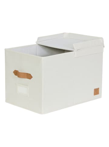 STORE IT Pudełko "Premium" w kolorze kremowym - 50 x 33 x 32 cm