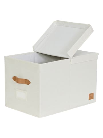 STORE IT Pudełko "Premium" w kolorze kremowym - 50 x 33 x 32 cm