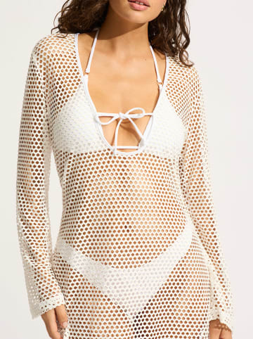 Seafolly Kaftan in Weiß
