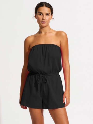 Seafolly Jumpsuit in Schwarz