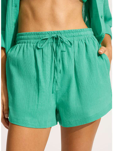 Seafolly Shorts in Grün