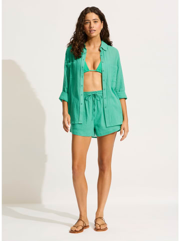 Seafolly Shorts in Grün
