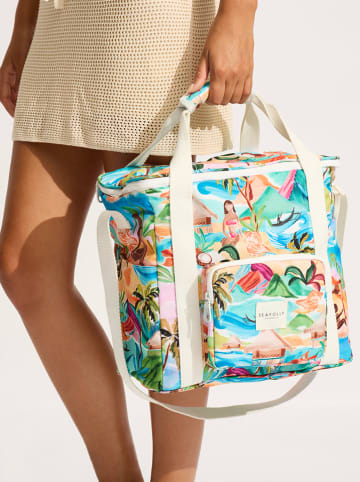 Seafolly Torba plażowa ze wzorem - 30 x 30 x 20 cm
